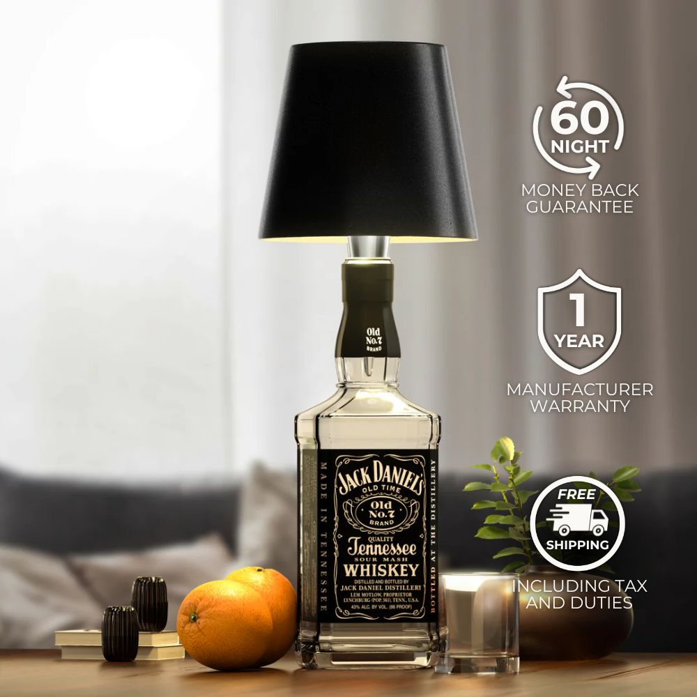 DIY Wireless Bottle Lamp